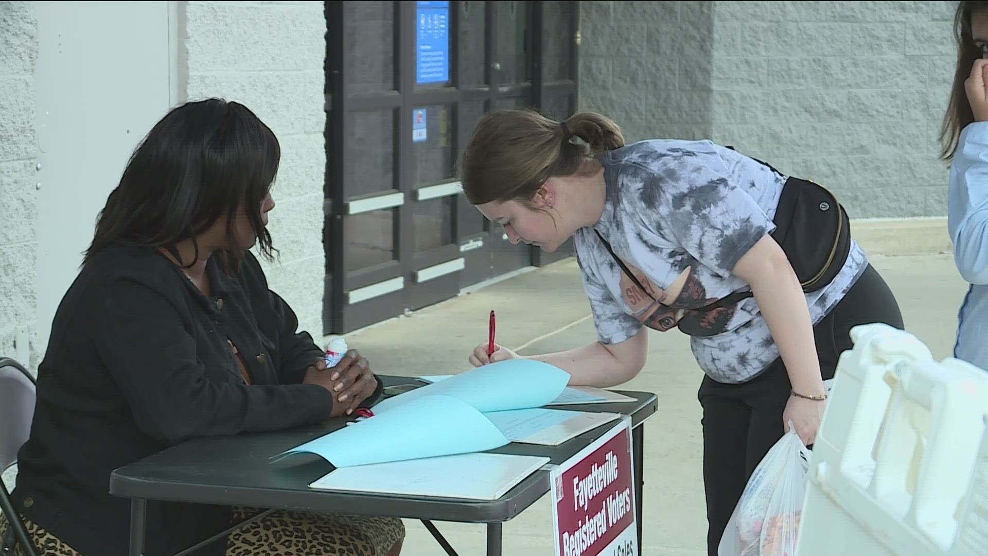 "We're not pushing alcohol," state Rep. Denise Garner said. "We are making sure that our dollars stay in Fayetteville."