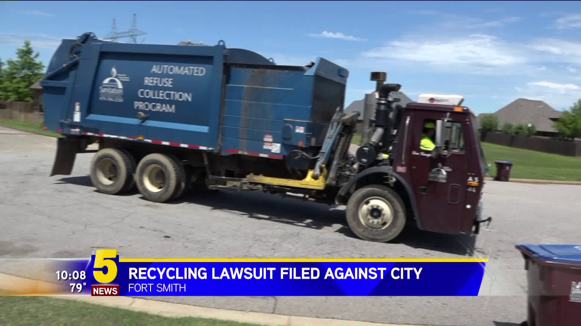 Recycling Lawsuit Filed Against City