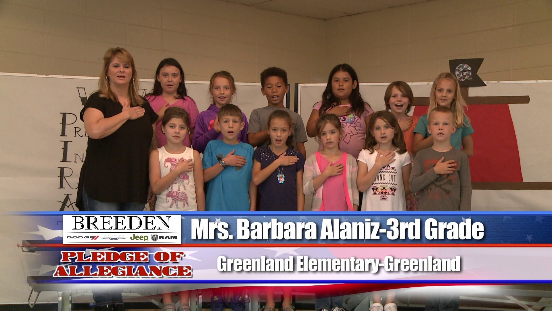 Greenland Elementary, Greenland - Mrs. Barbara Alaniz - 3rd Grade
