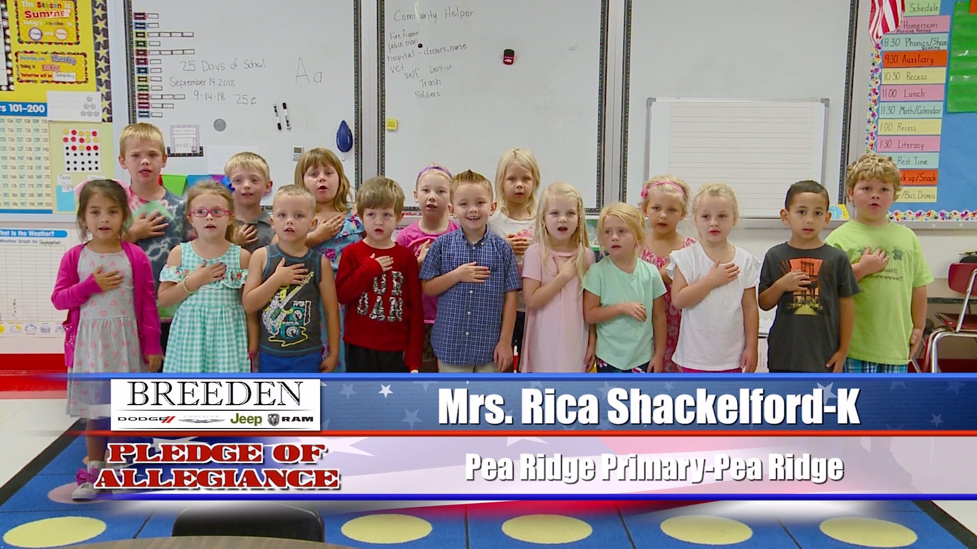 Mrs. Rica Shackelford  - K Pea Ridge Primary, Pea Ridge