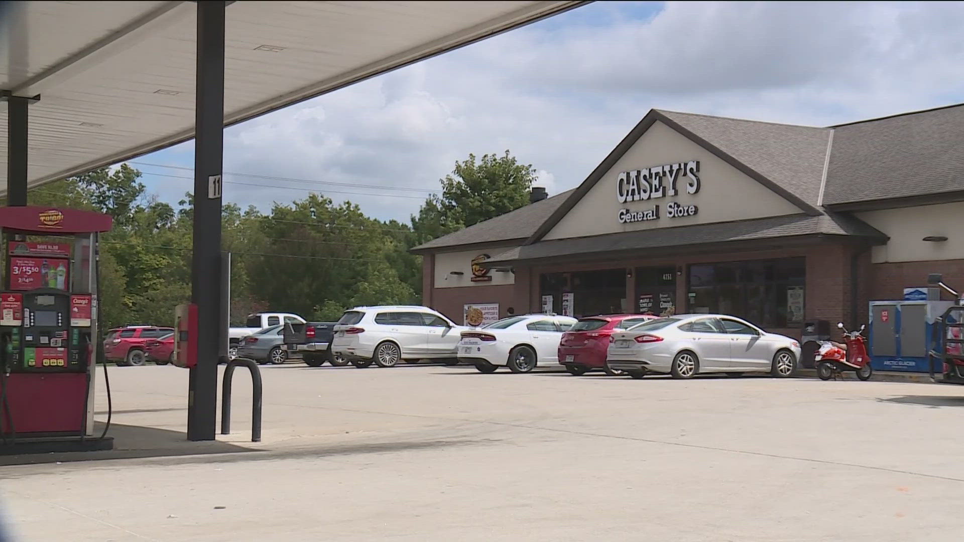 The ticket was purchased at the Casey's General Store on West Don Tyson Parkway.