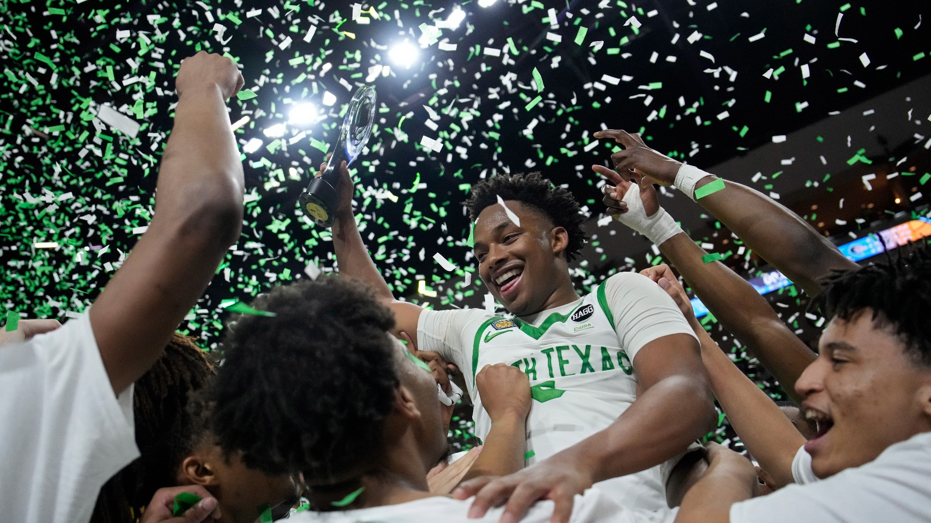 Perry went from having no Division I offers out of high school, to leading the Mean Green to their first NIT title while winning tournament MVP.