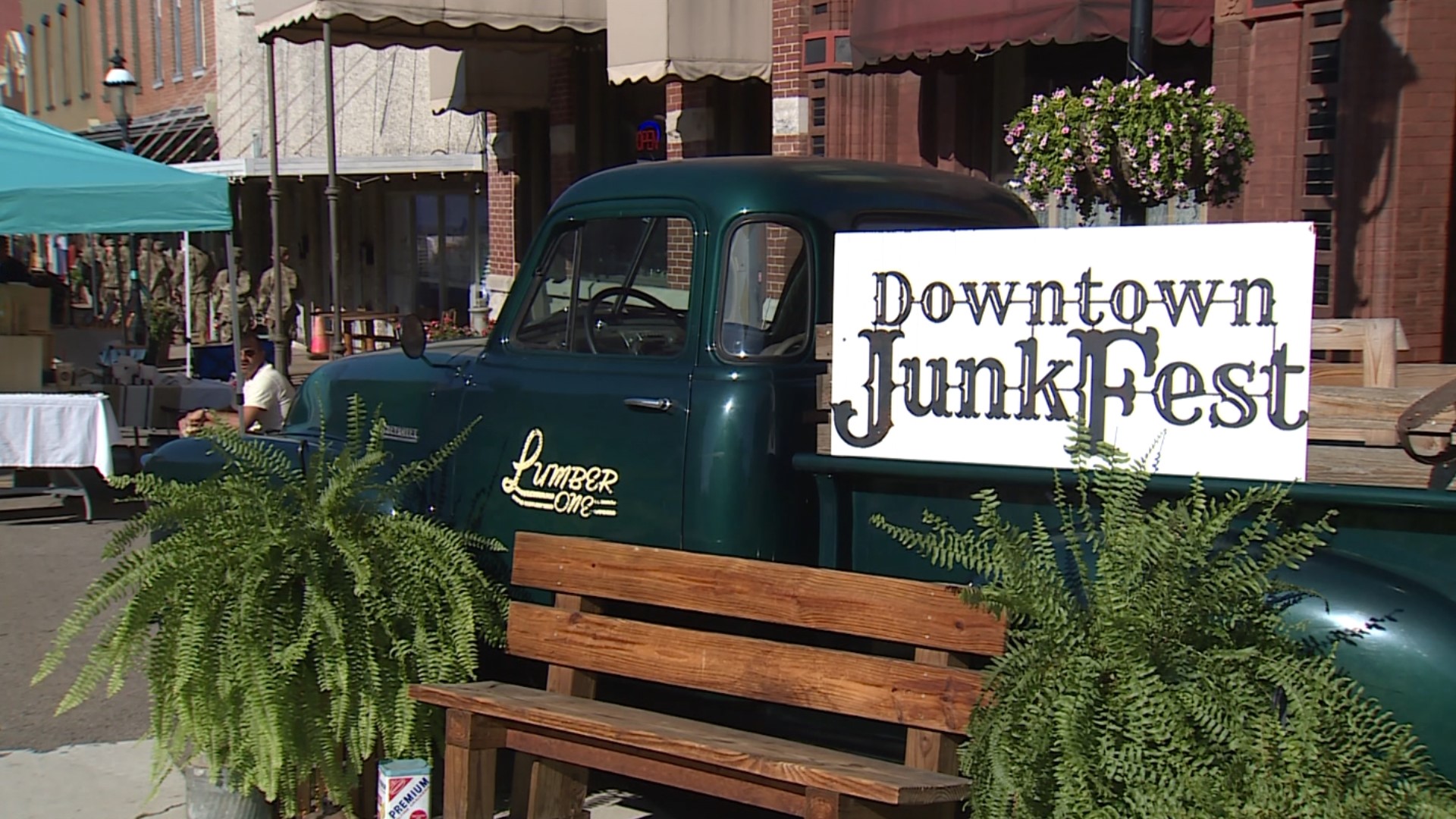 The Van Buren Junkfest features antiques, vintage clothing jewelry and more.