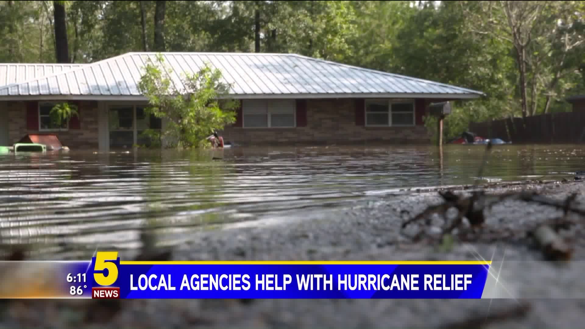 Local Agencies Help With Hurricane Relief