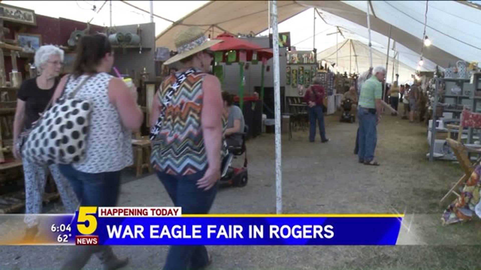 Thousands Expected To Attend War Eagle Fair In Rogers