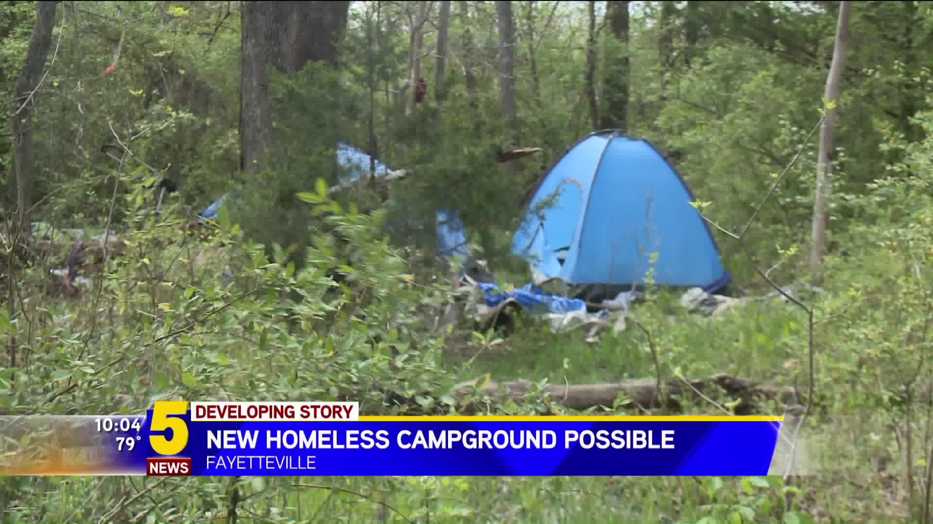 New Homeless Campground Possible