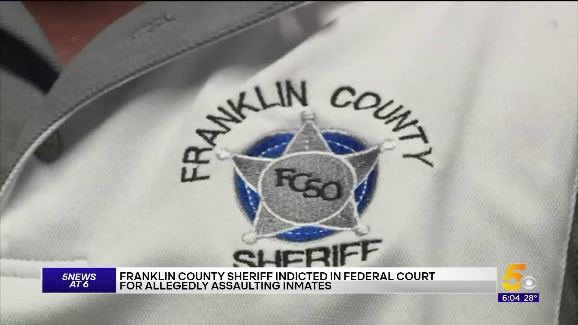 Franklin County Sheriff Indicted For Federal Civil Rights Offenses