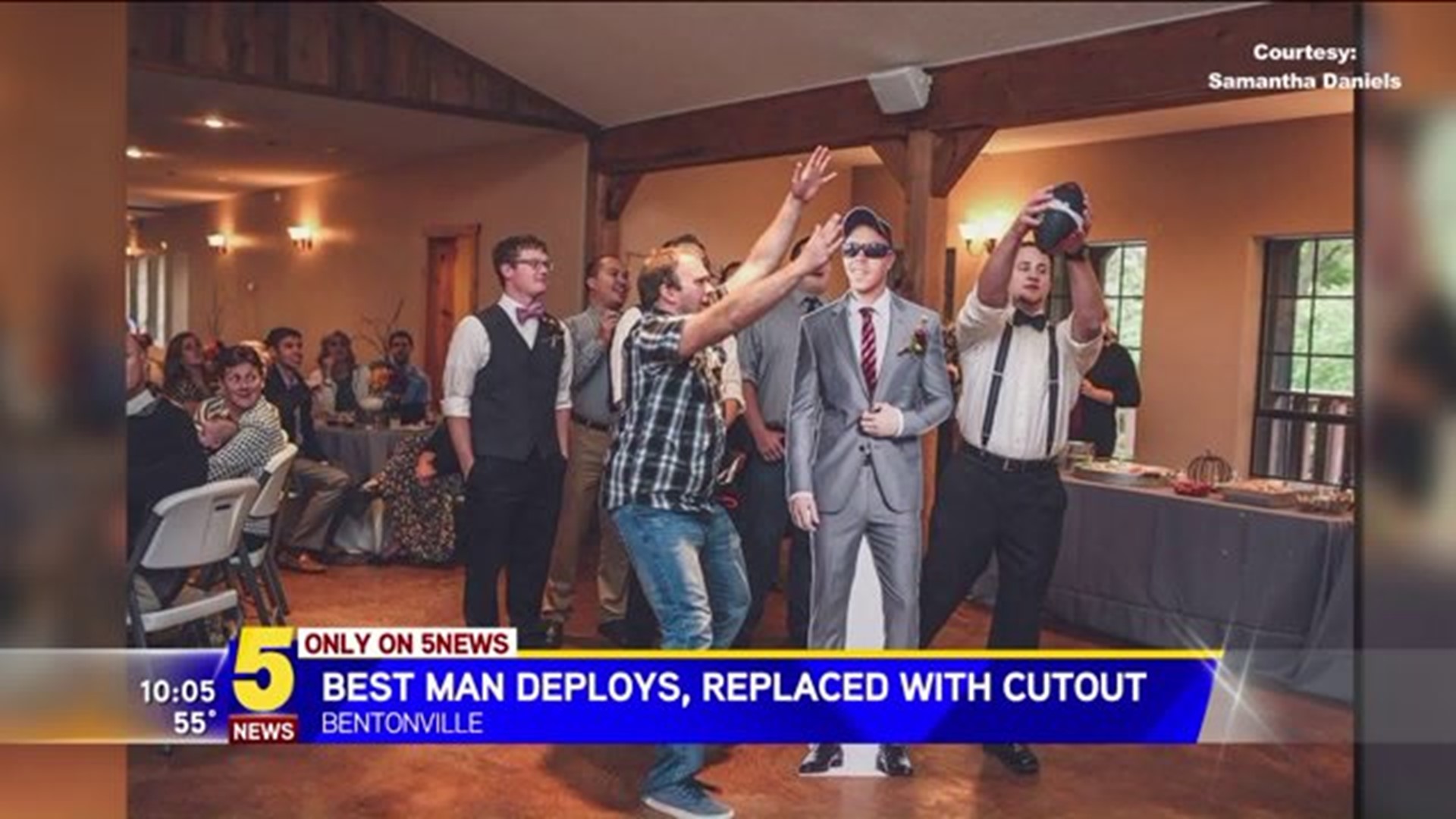 Best Man Deploys, Replaced With Cutout