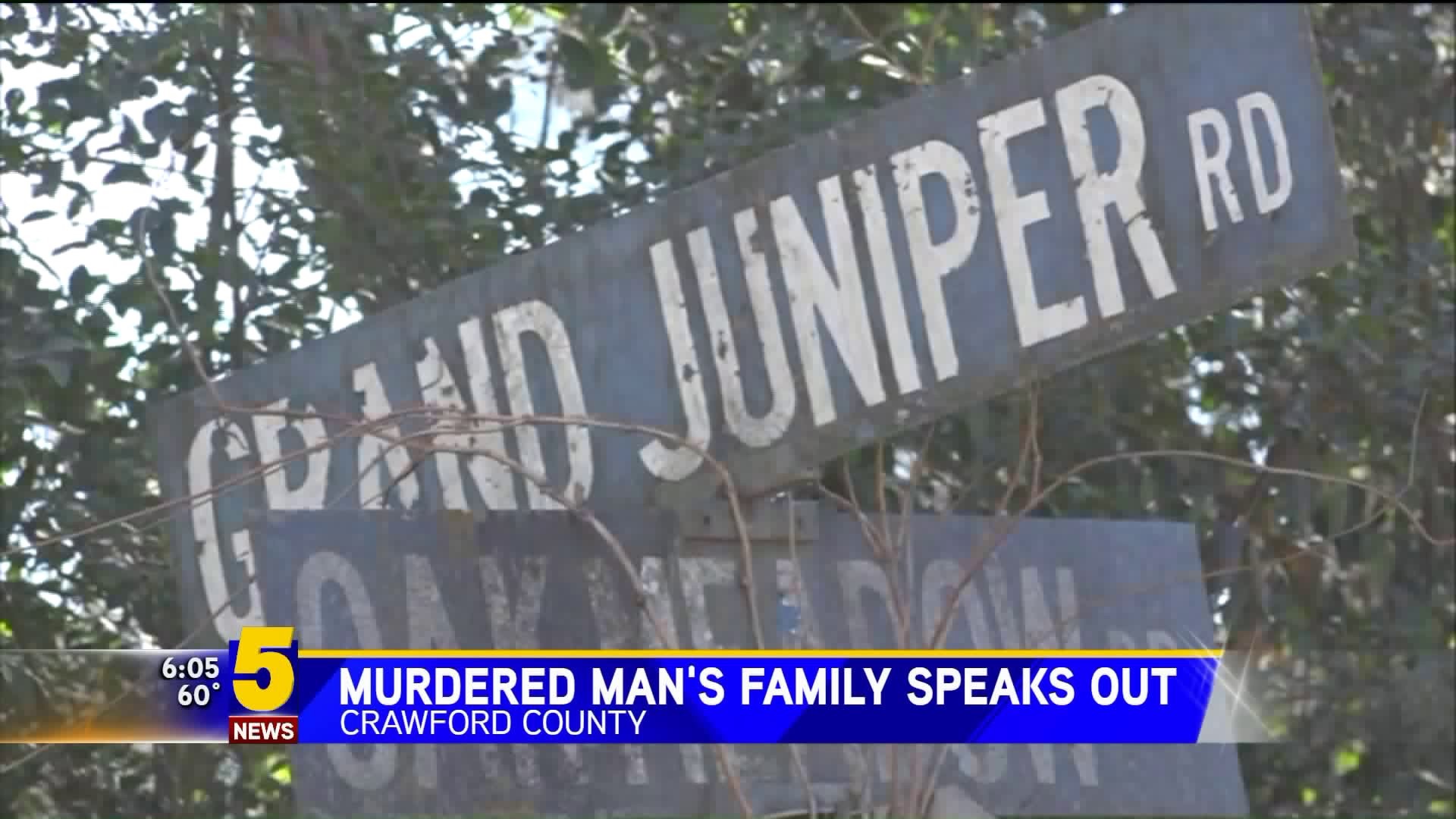 Murdered Man`s Family Speaks Out