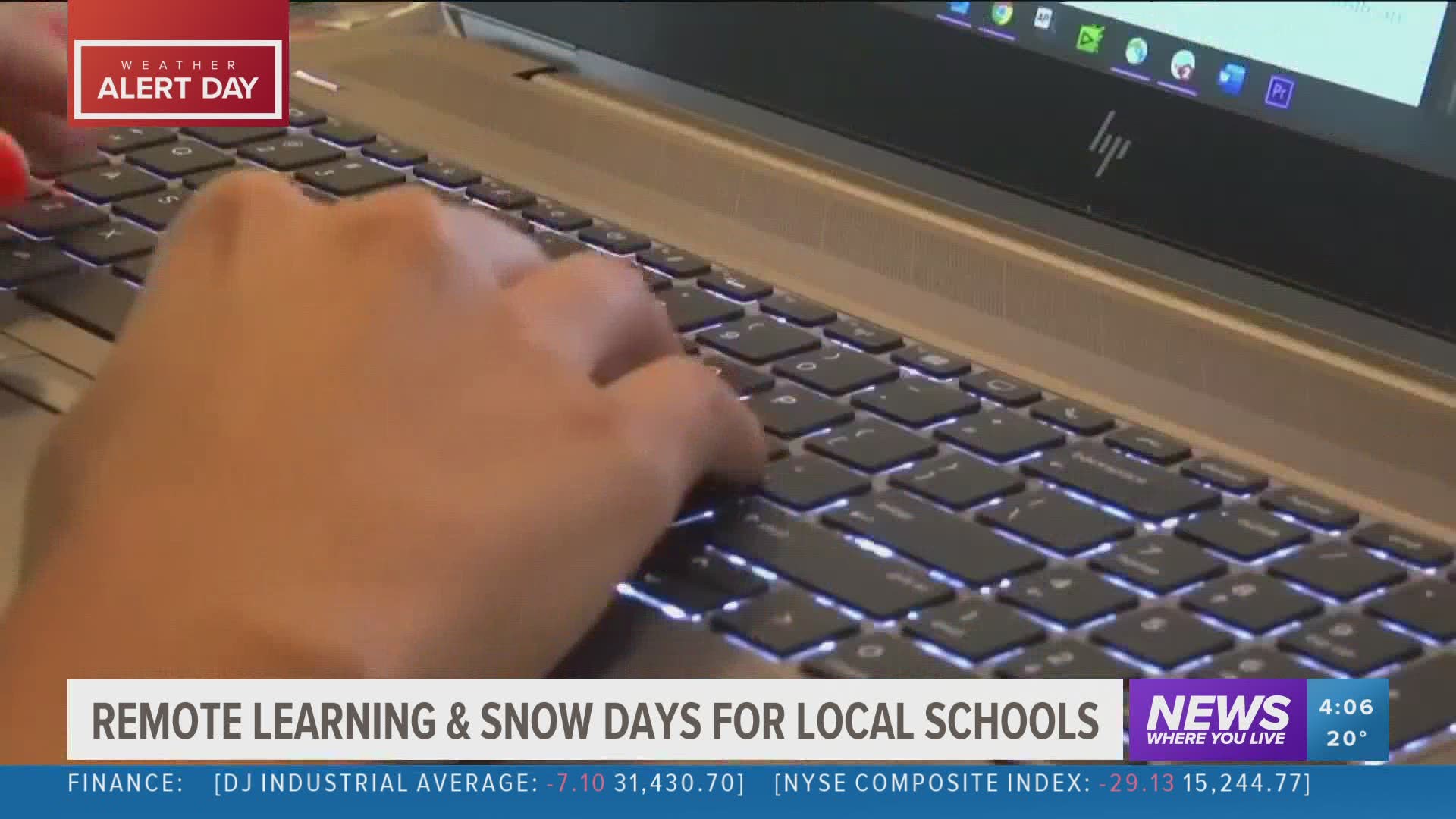 Snow days are almost becoming a thing of the past with schools pivoting to online learning instead of canceling class altogether. https://bit.ly/3rXxAbx