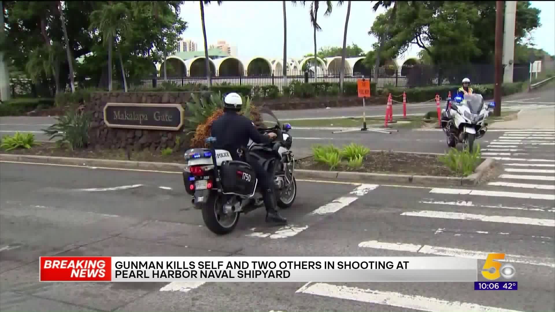 US Sailor Kills Two Employees On Joint Base Pearl Harbor-Hickam Before Killing Self