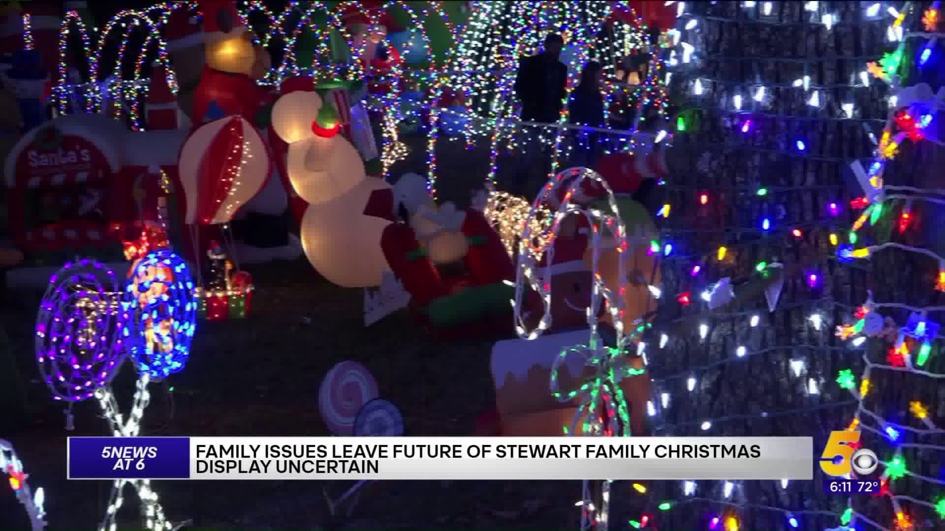 Family Issues Leave Future Of Stewart Family Christmas Display Uncertain