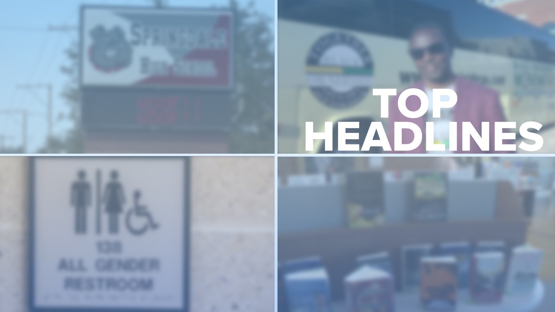 Check out today's top headlines for local news across the area!
