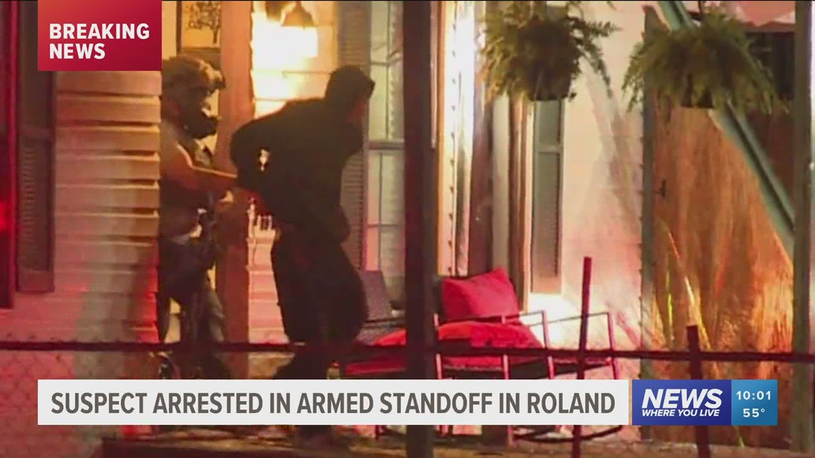 Suspect taken into custody after armed standoff in Roland | 5newsonline.com