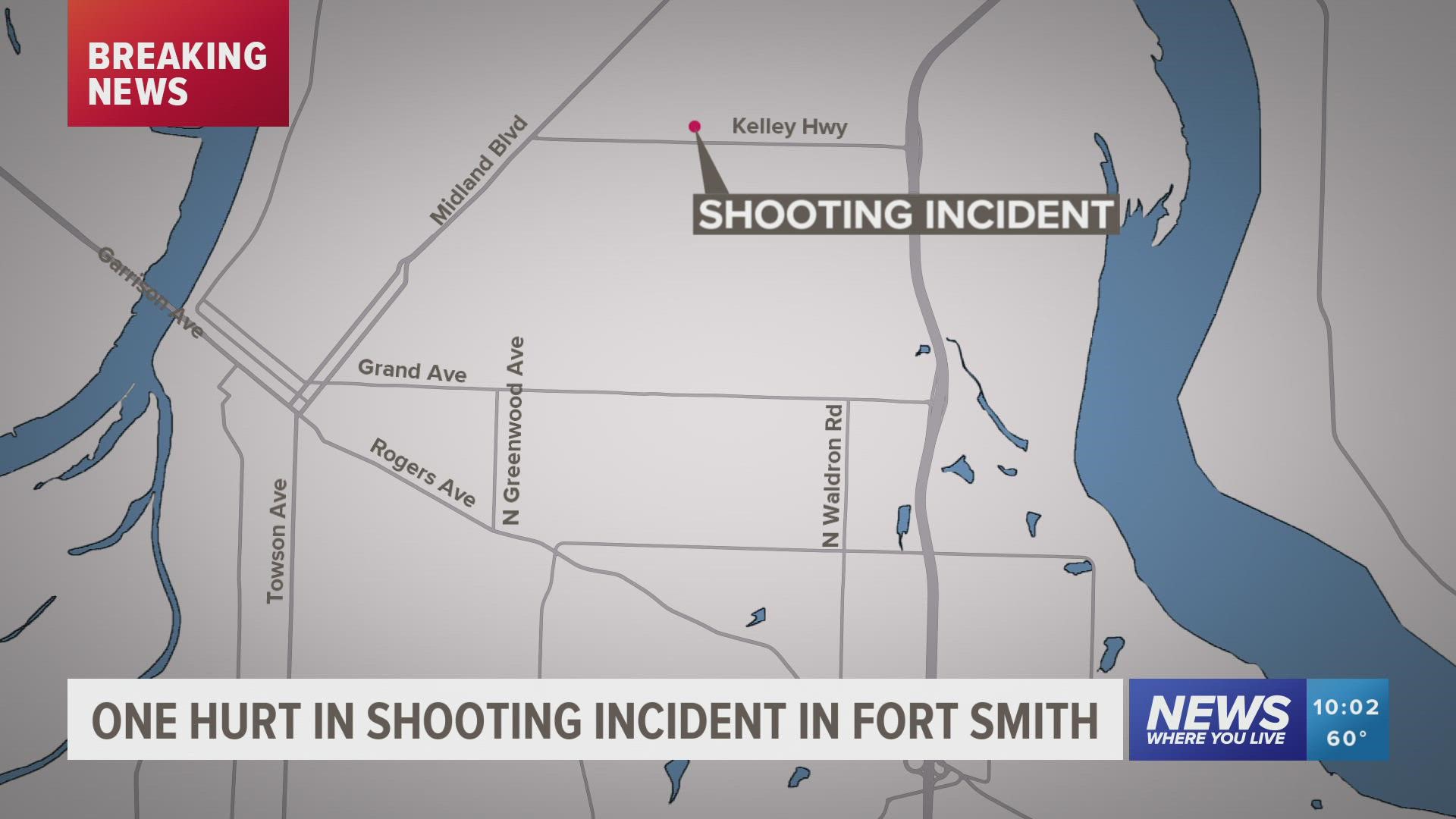 Fort Smith Police are investigating a shooting incident in the 2600 block of N. 41st St. where one victim was reported having minor non-life-threatening injuries.