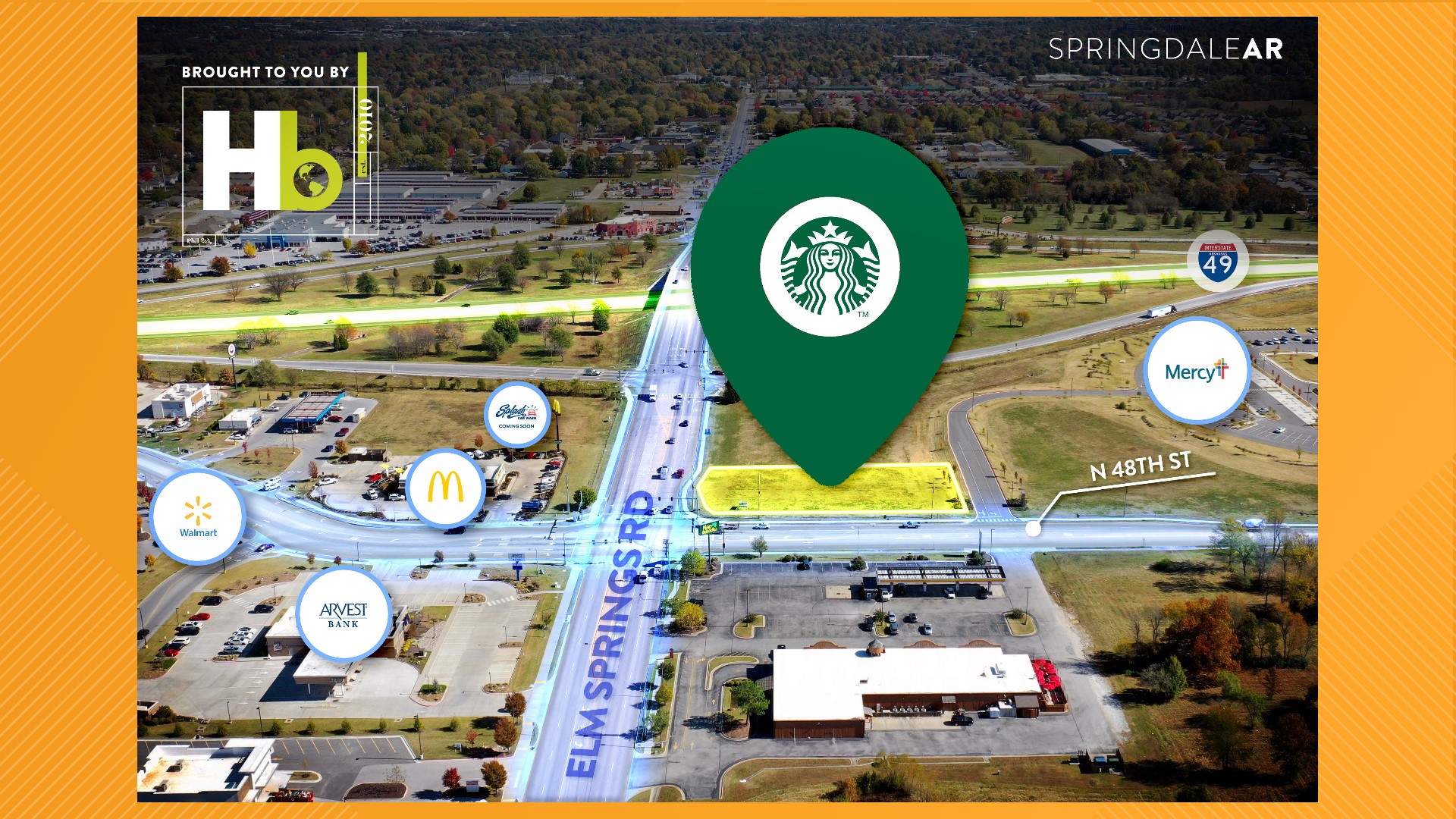 Starbucks opening a new location in Springdale, Arkansas