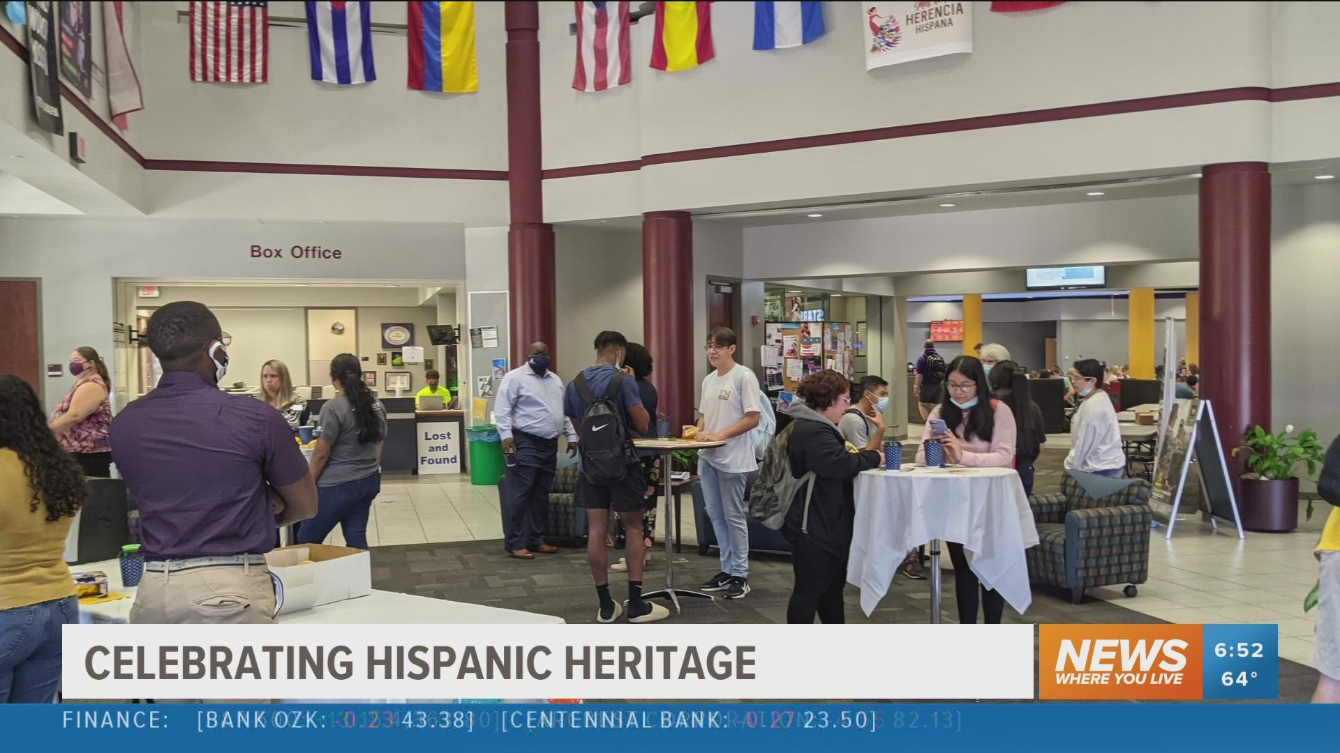 UAFS celebrated Hispanic Heritage Month with several events on campus.