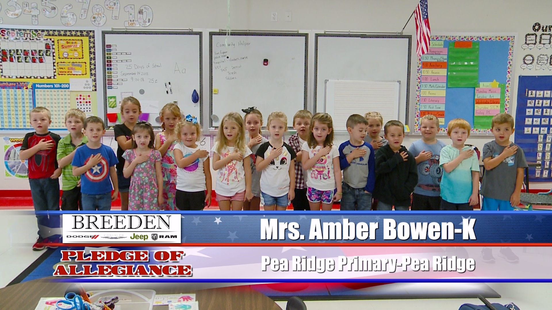 Mrs. Amber Bowen  K Pea Ridge Primary, Pea Ridge