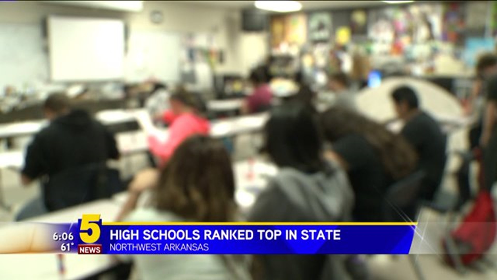 Several Northwest Arkansas High Schools Ranked Top In The State