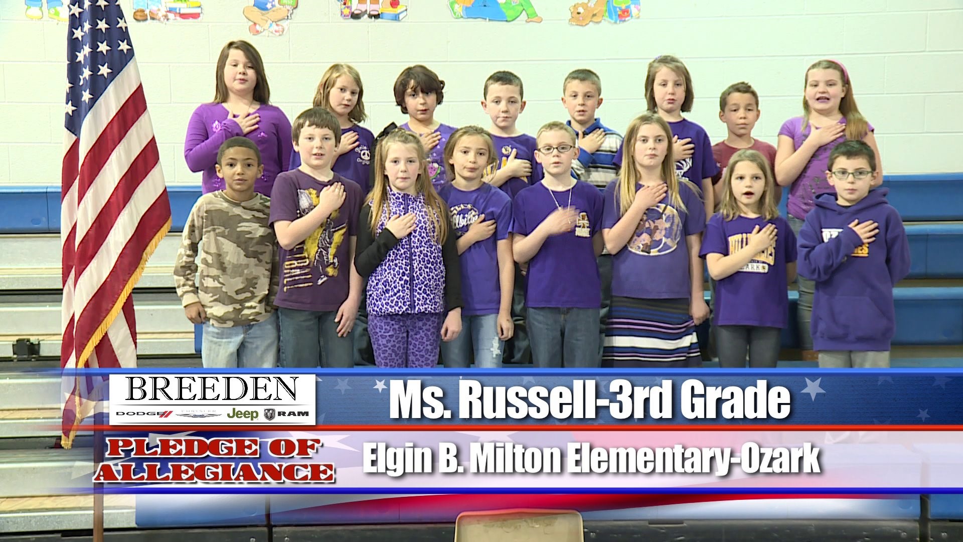 Elgin B. Milton Elementary, Ozark - Ms. Russell - 3rd Grade