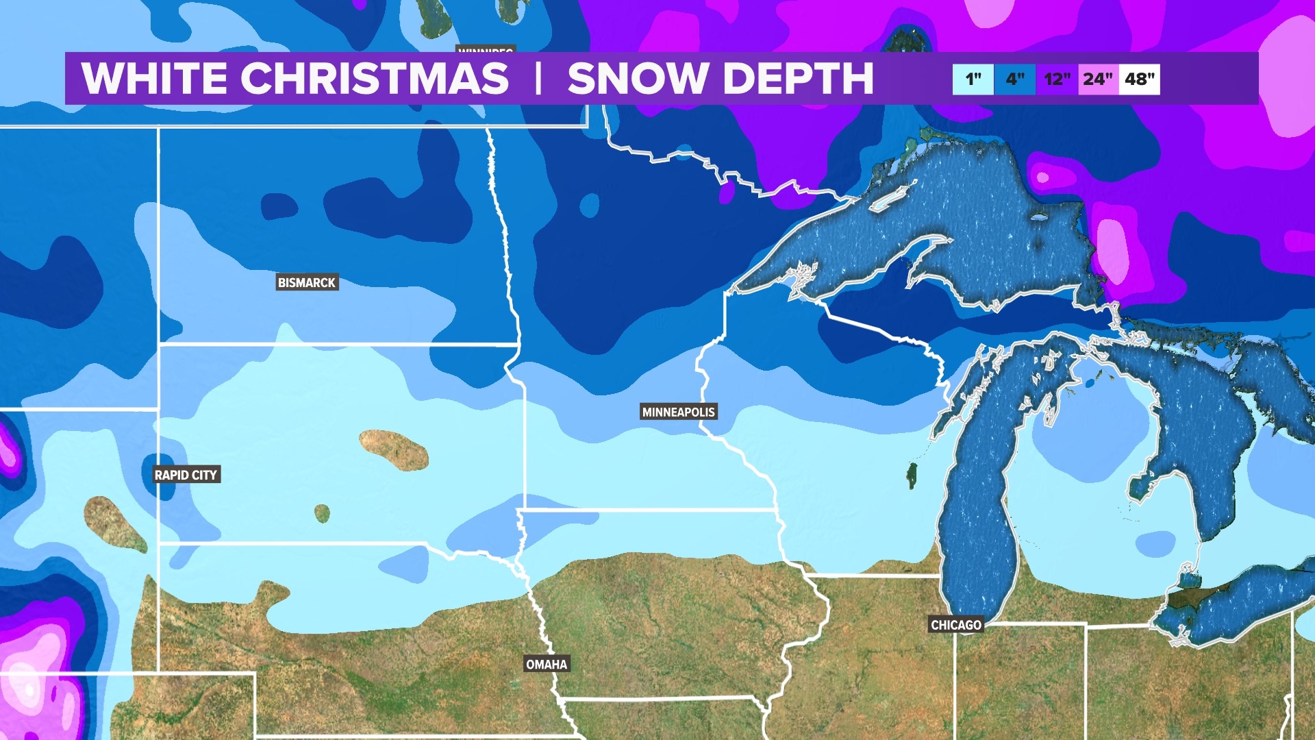 White Christmas Who will get snow this year 2021?