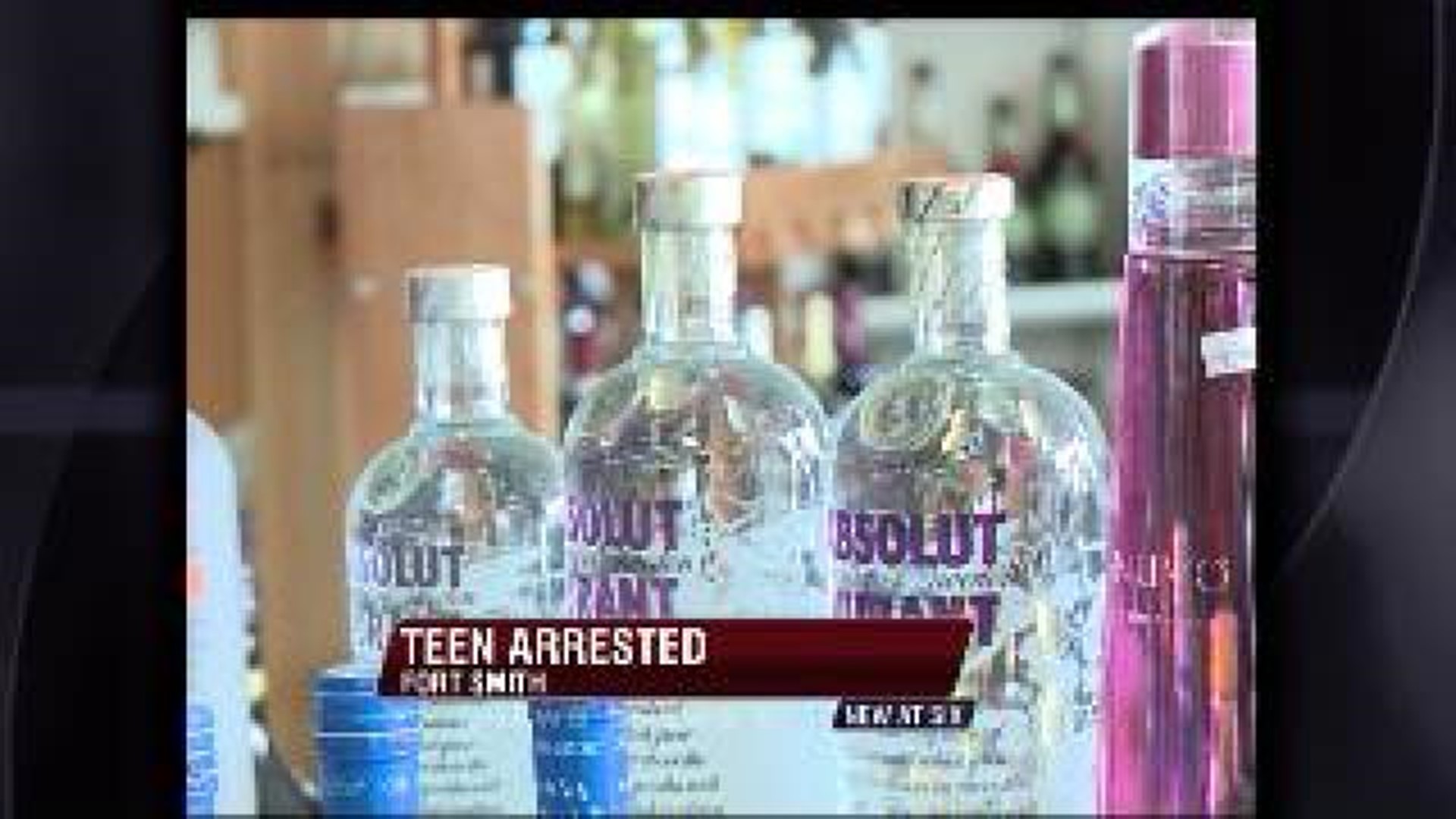 Teen Allegedly Tries to Rob Liquor Store