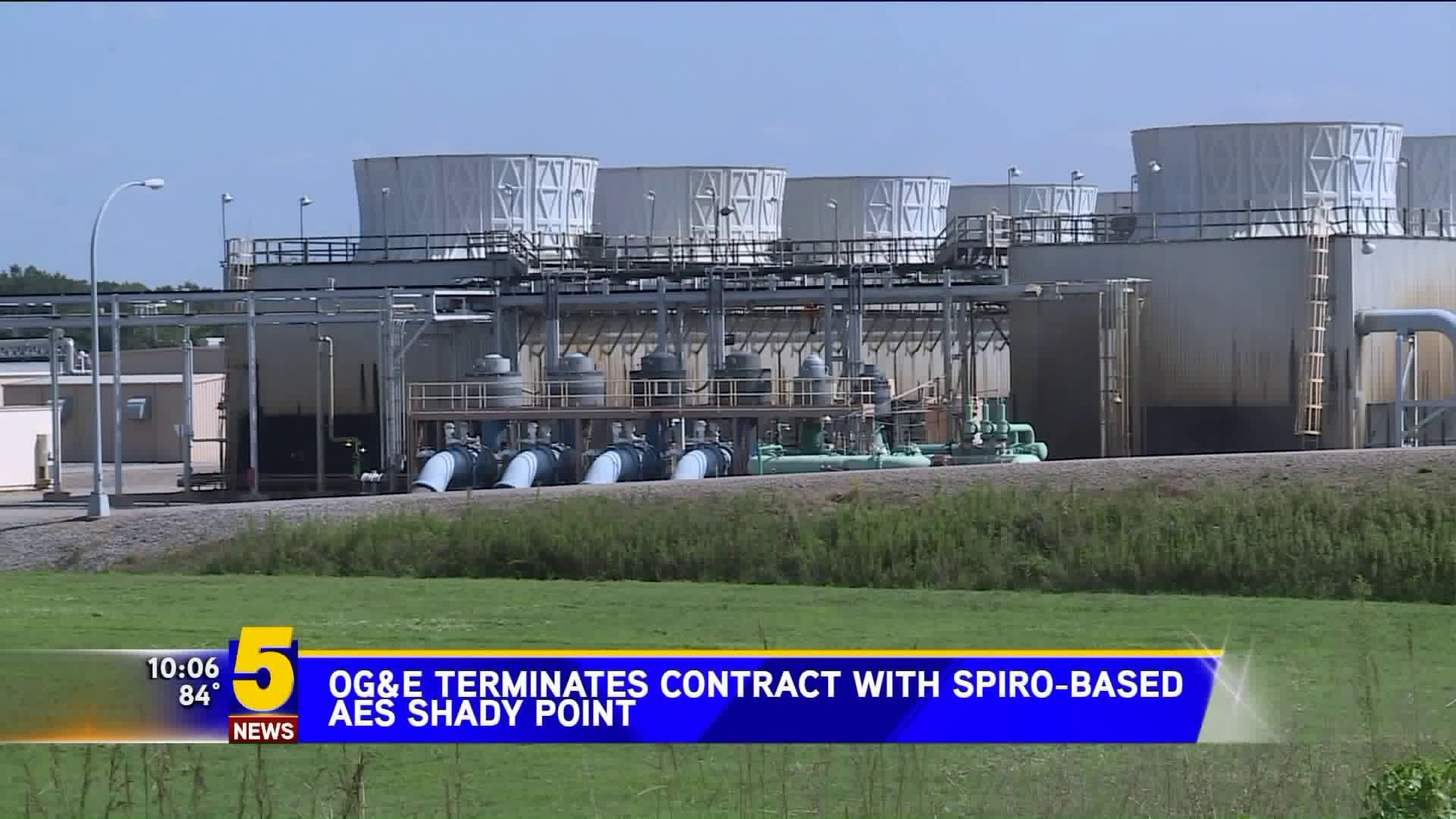OG&E Terminates Contract With Spiro Based AES Shady Point