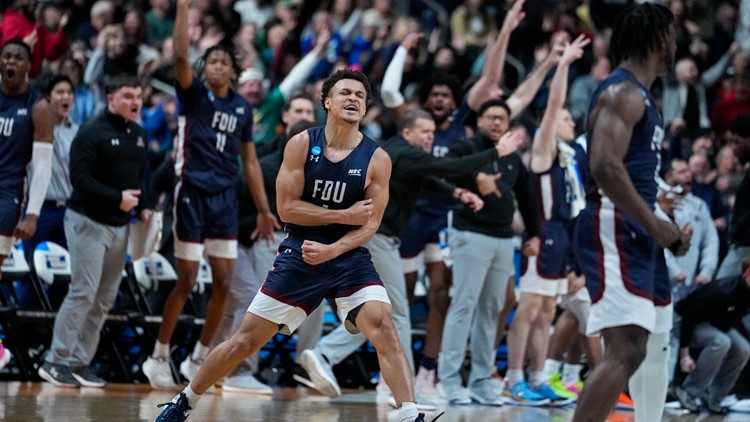 Fairleigh Dickinson stuns No. 1 seed Purdue in March Madness