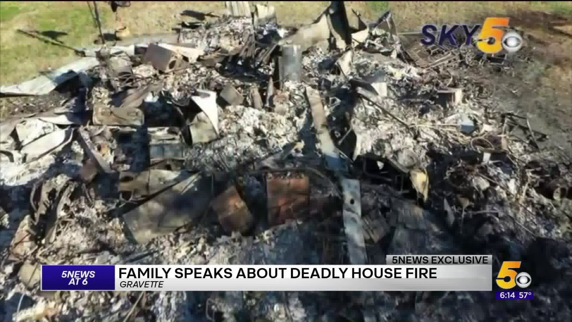 Family Speaks About Deadly House Fire In Gravette
