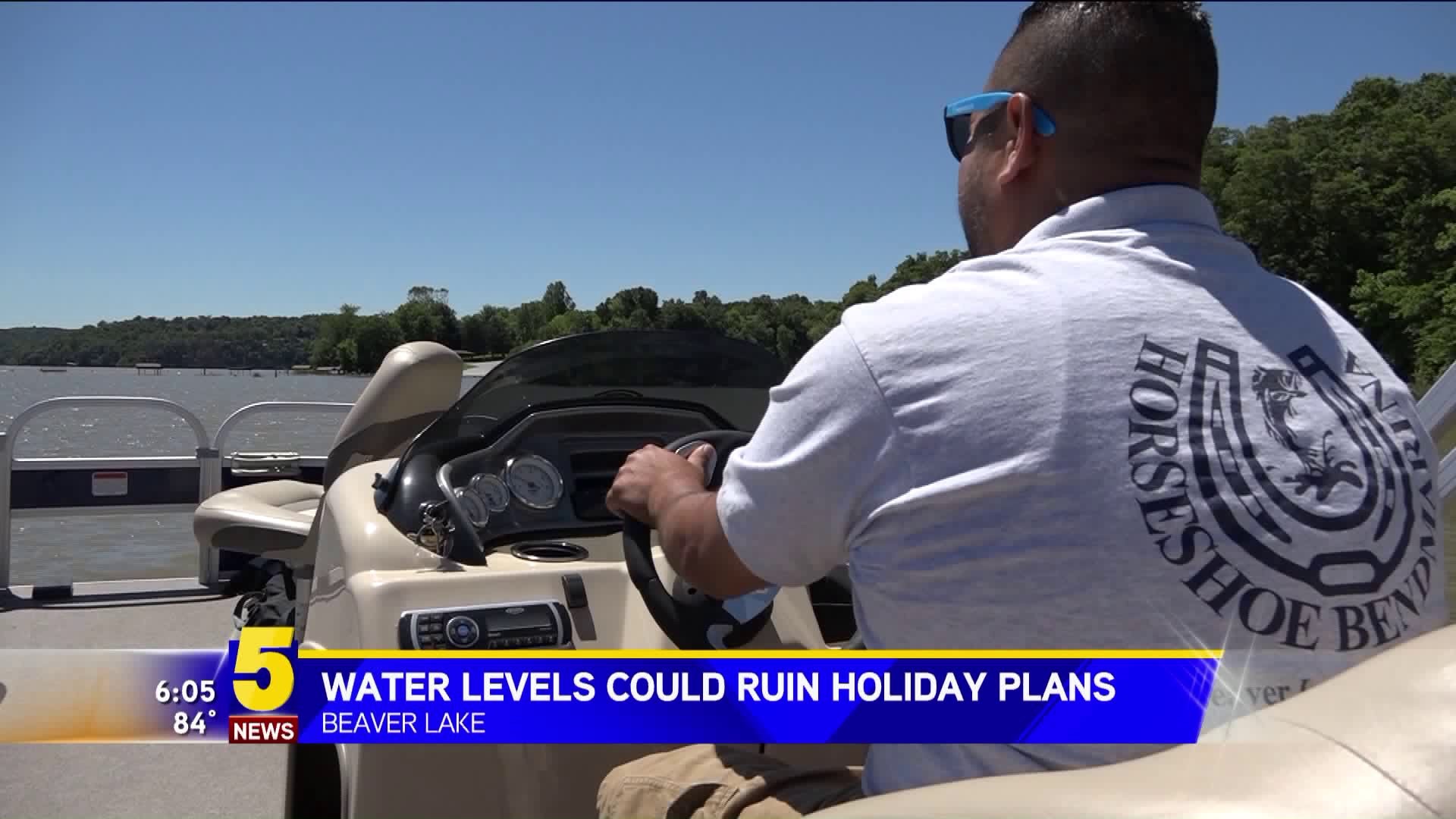 Water Levels Could Ruin Holiday Plans