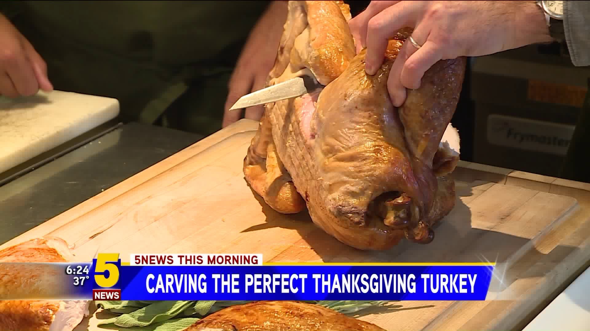 Carving The Perfect Thanksgiving Turkey on 5NEWS This Morning