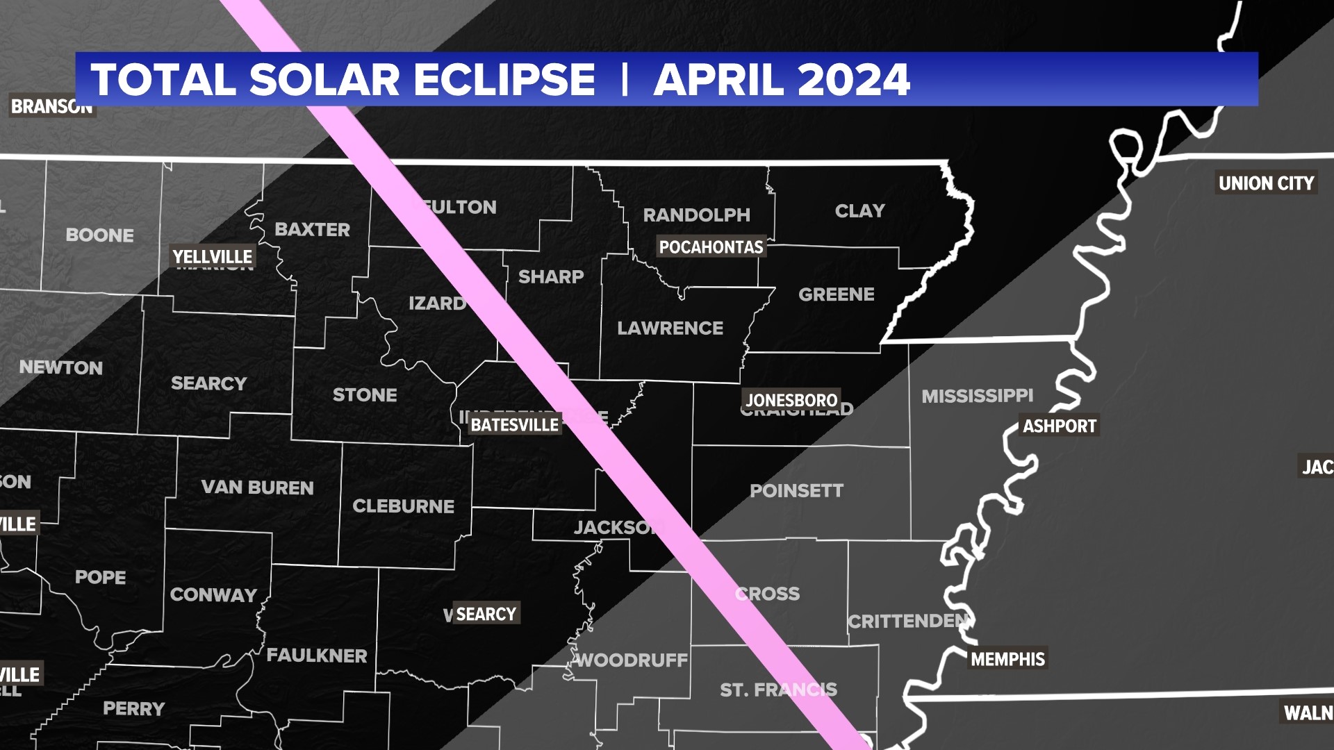 Where should you watch the 2024 total solar eclipse in Arkansas ...