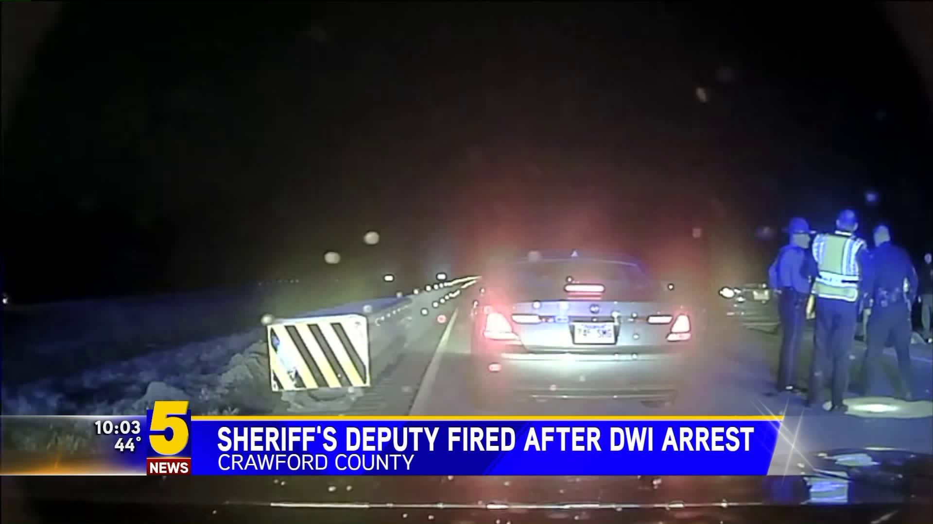 Sheriff`s Deputy Fired After DWI Arrest