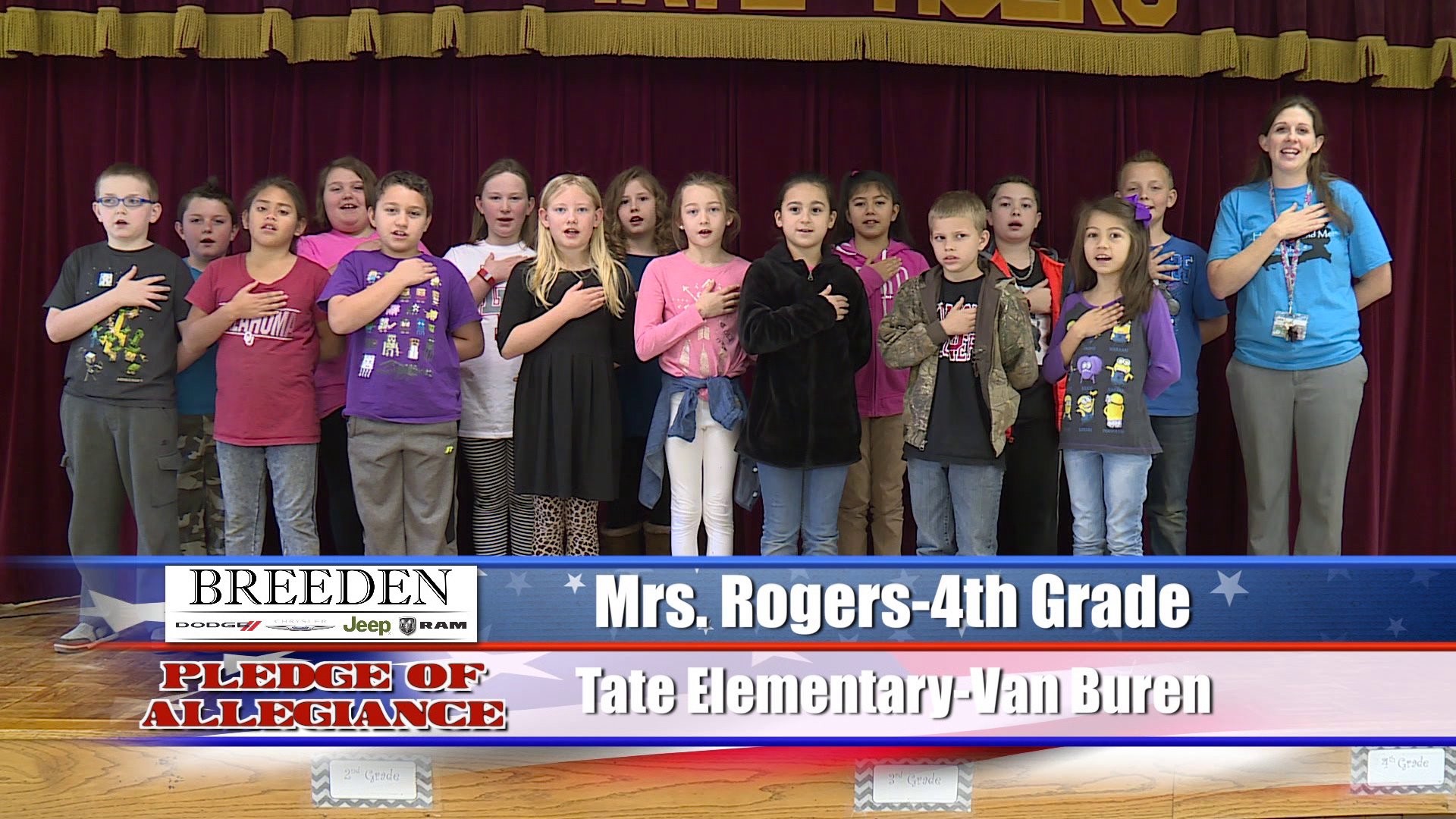 Mrs. Rogers  4th Grade  Tate Elementary  Van Buren
