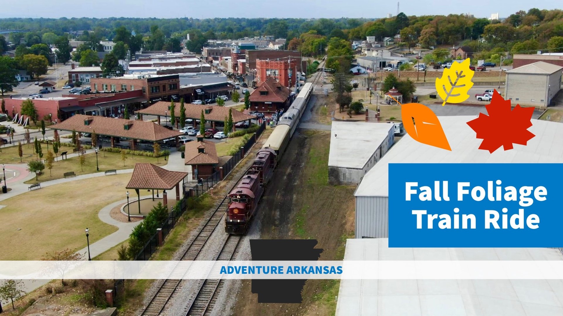 Meteorologist Stephen Elmore takes the Arkansas-Missouri railroad from Springdale to Van Buren to highlight to fall foliage through the Boston Mountains.