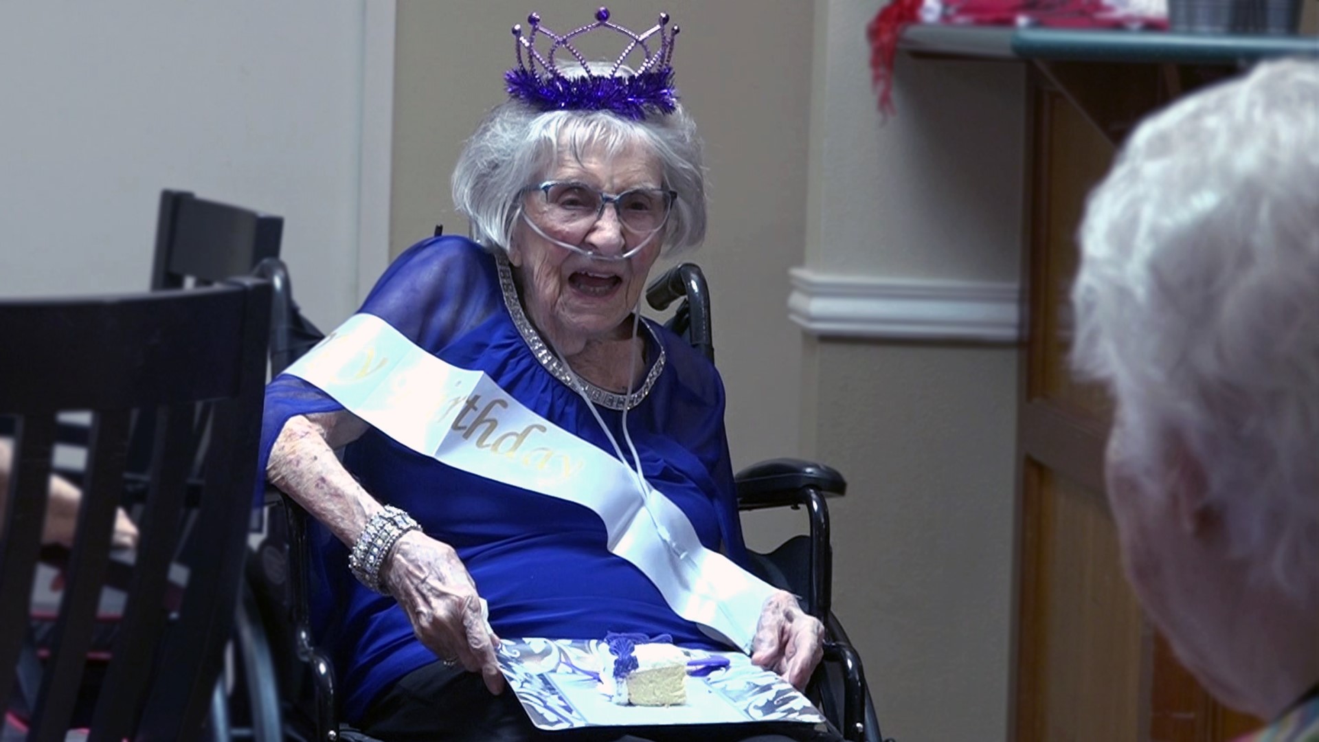 A lot changes in 101 years... and one resident at Brookstone Assisted Living in Fayetteville has seen it all. Today, she's celebrating her 101st birthday.