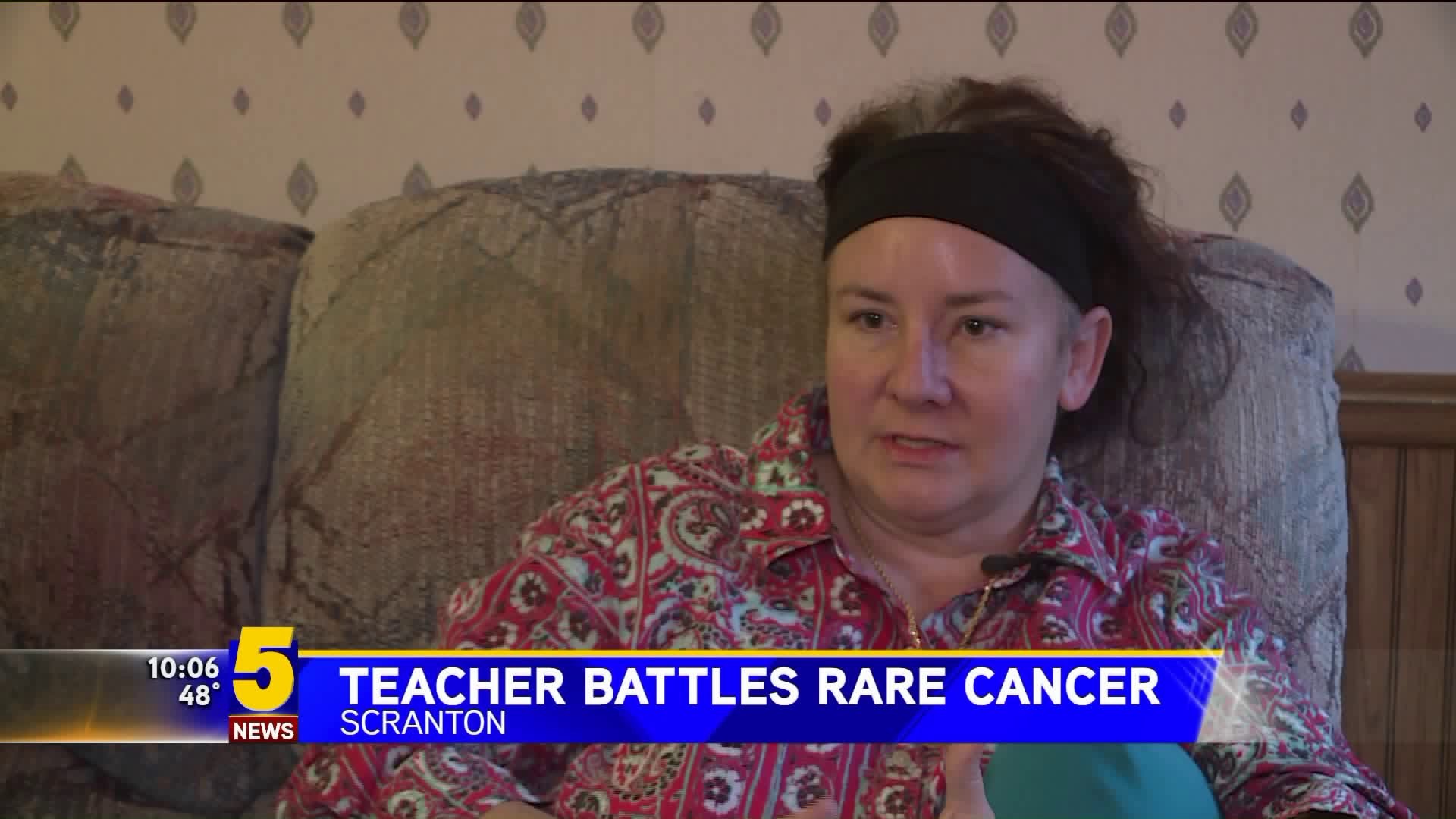 Scranton Teacher Battles Rare Cancer
