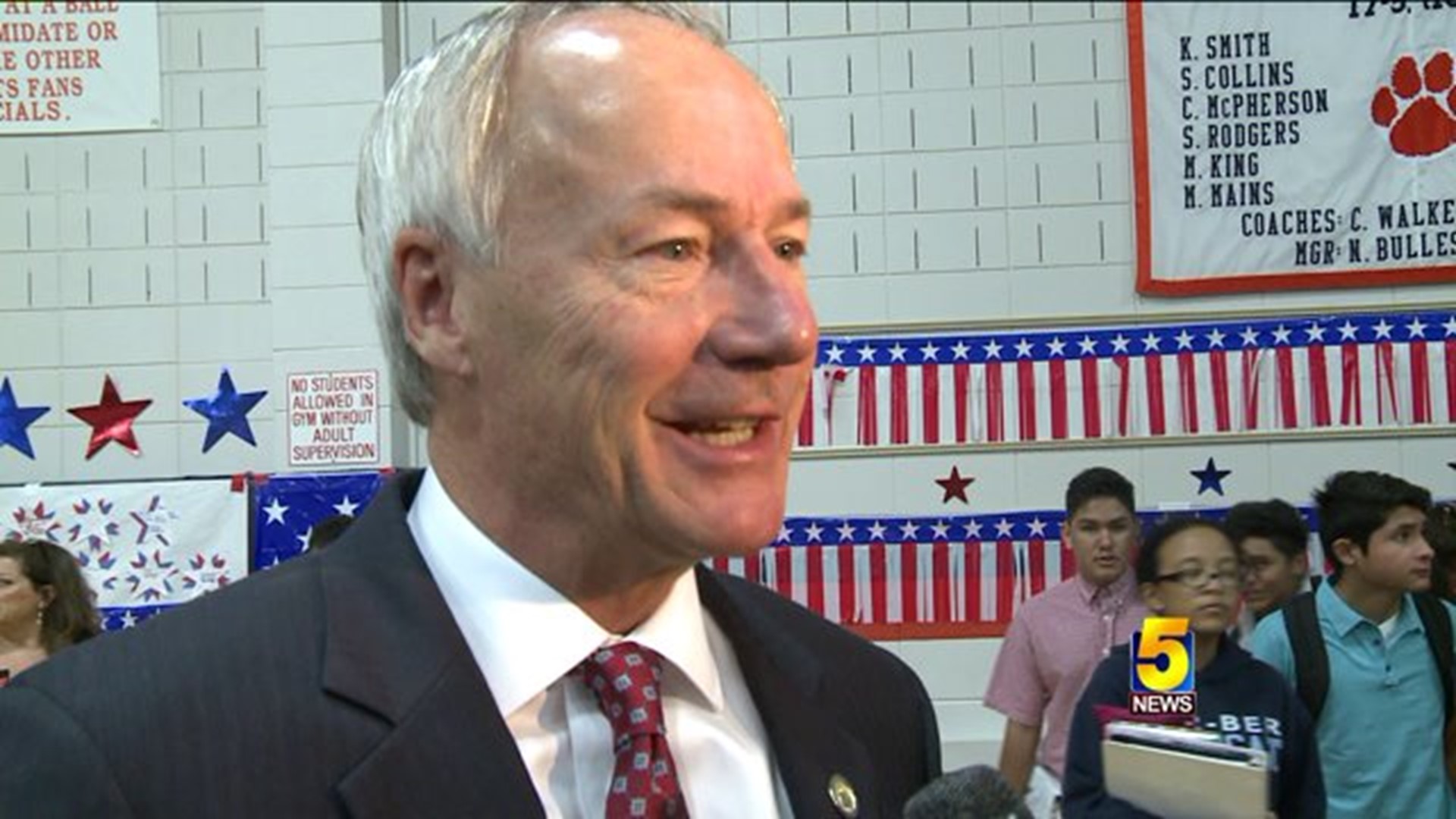 Asa Hutchinson Plans For First Days In Office