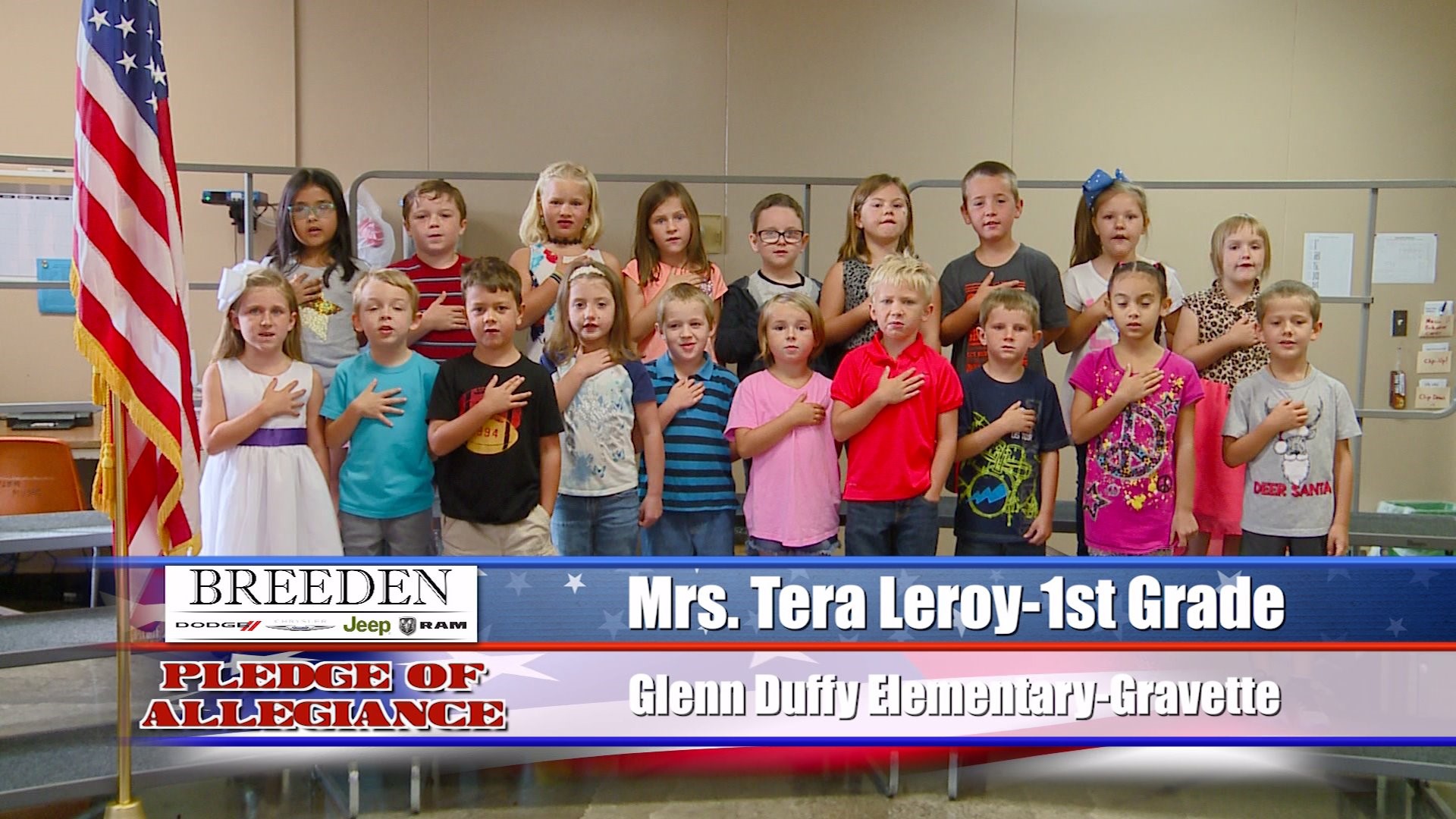 Mrs. Tera Leroy  1st Grade at Glenn Duffy Elementary, Gravette