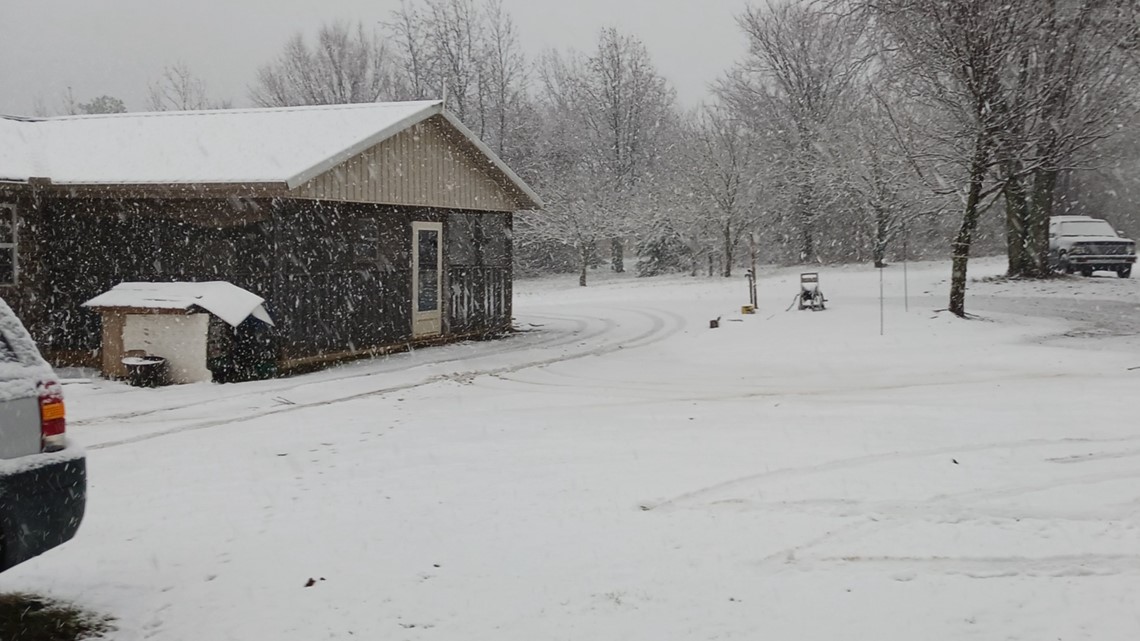 Snow in Arkansas Viewer pictures sent from across the state