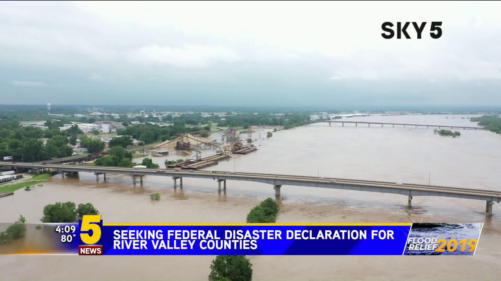 Seeking Federal Disaster Declarations for River Valley Counties