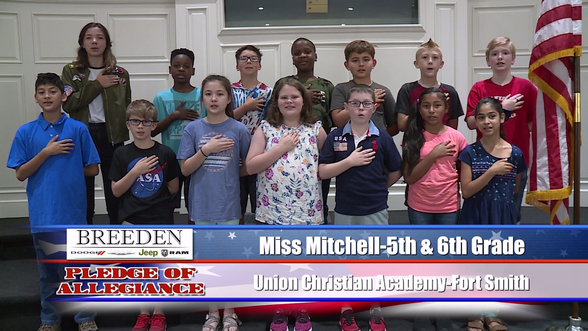 Miss. Mitchell  5th & 6th Grade Union Christian Academy, Fort Smith