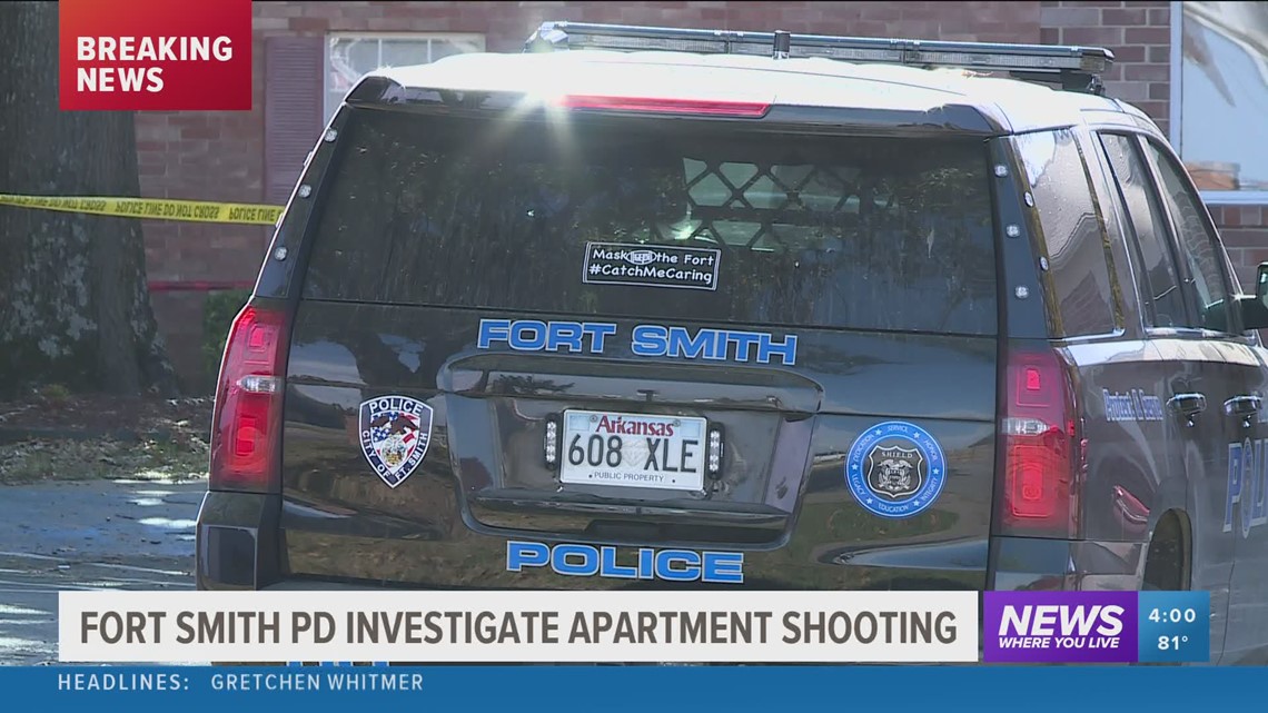 Police investigating shooting at Fort Smith apartment, suspect arrested