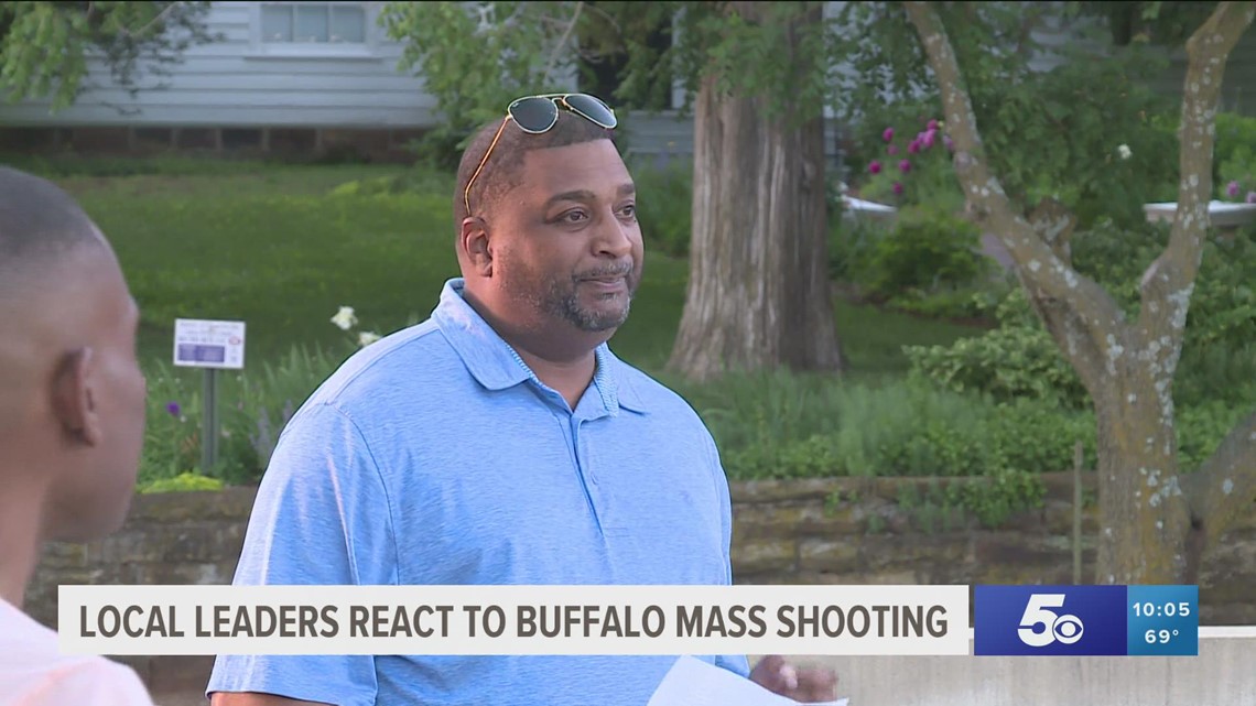 Local leaders react to the Buffalo supermarket mass shooting