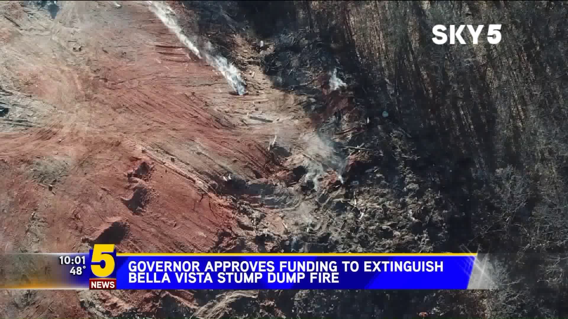 Governor Approves Funding to Extinguish Bella Vista Stump Dump Fire