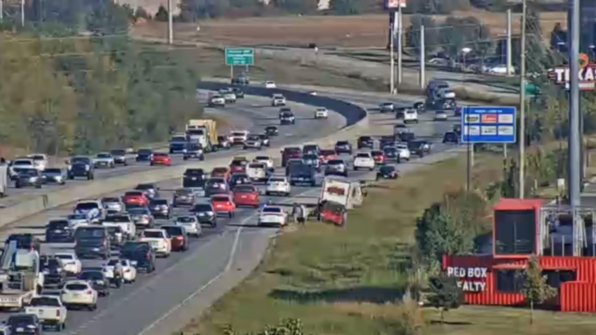 Traffic: Crash impacts I-49 traffic in Benton County | 5newsonline.com