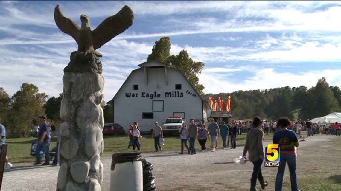 War Eagle Craft Fair In Full Swing