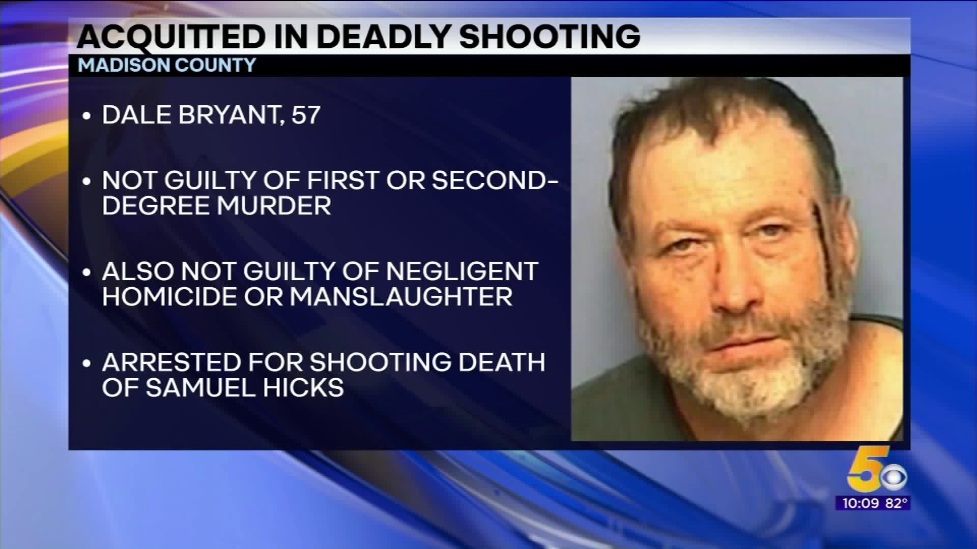 Madison County Man Acquitted in Deadly Shooting