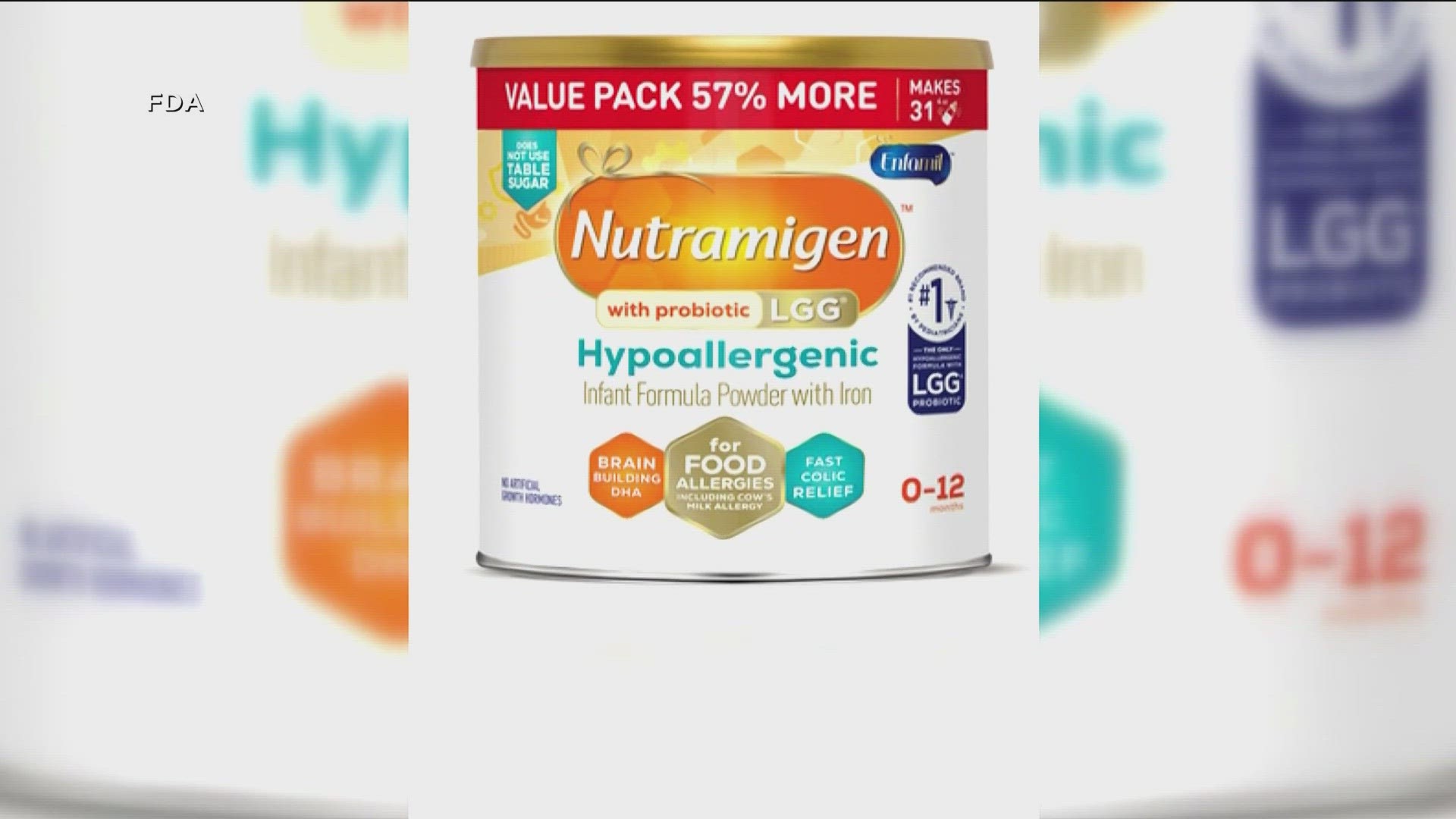 Enfamil Nutramigen baby formula is being recalled due to the risk of bacteria contamination.