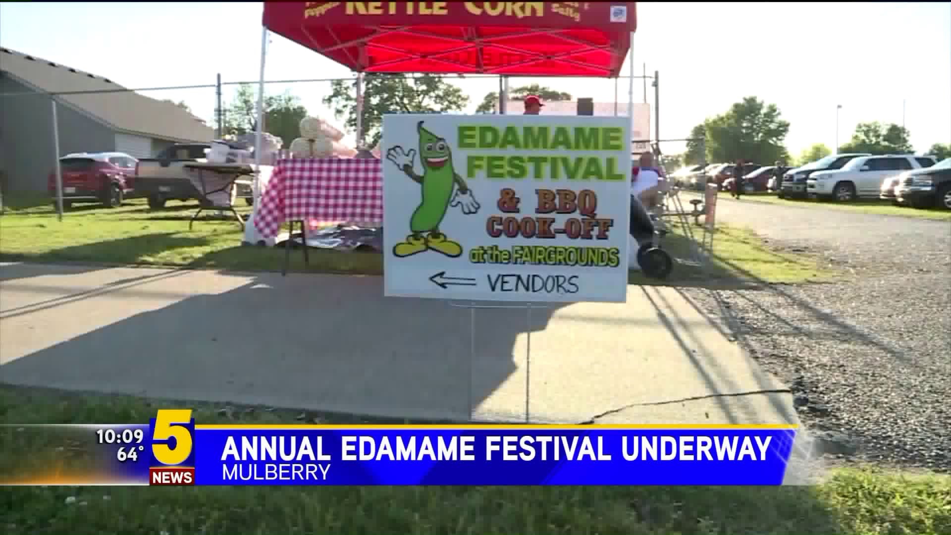 Annual Edamame Festival Underway In Mulberry